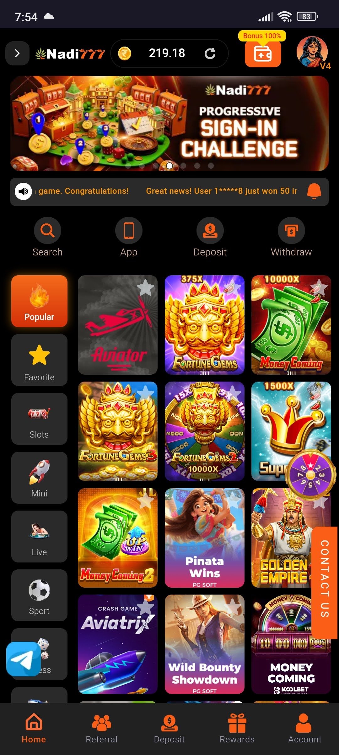 Nadi777 App Game Download